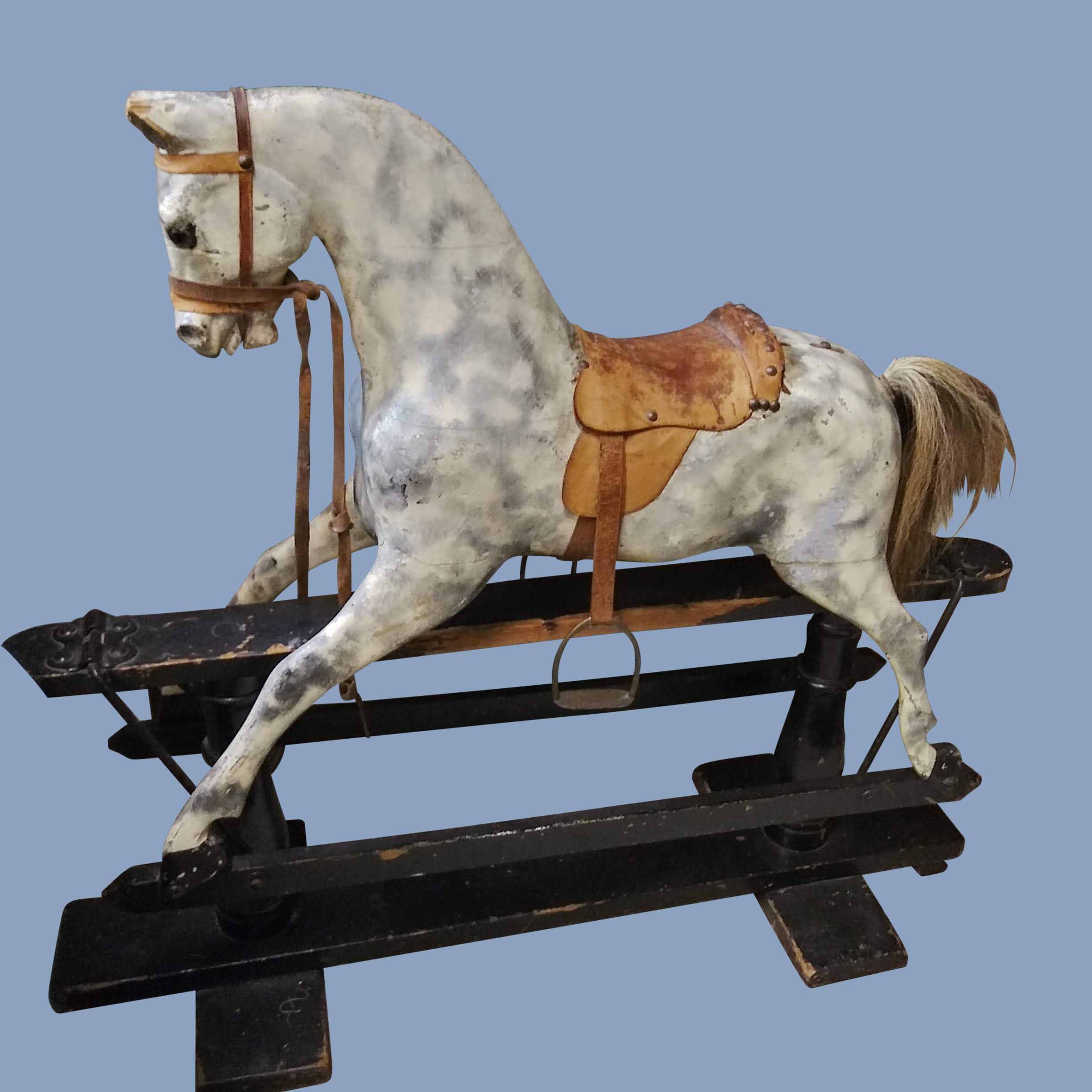 Ayres Rocking Horse (Glider) Unrestored > Rocking Horses > Carousel